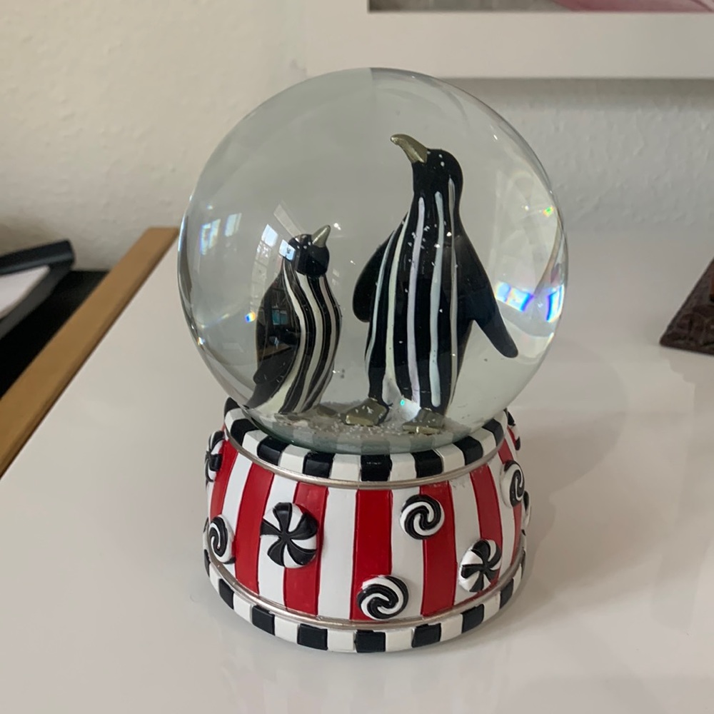 Checkmate Mackenzie Child Snowglobe